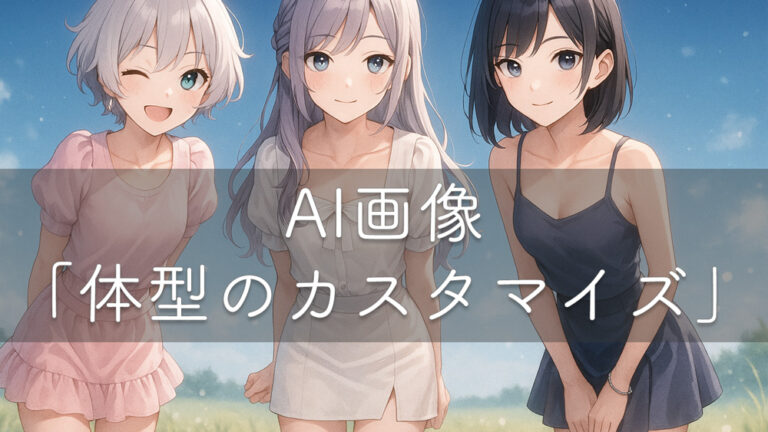 可愛い女の子を画像生成AIで作る｜美少女プロンプト設計ガイド | で、AIはなんて？