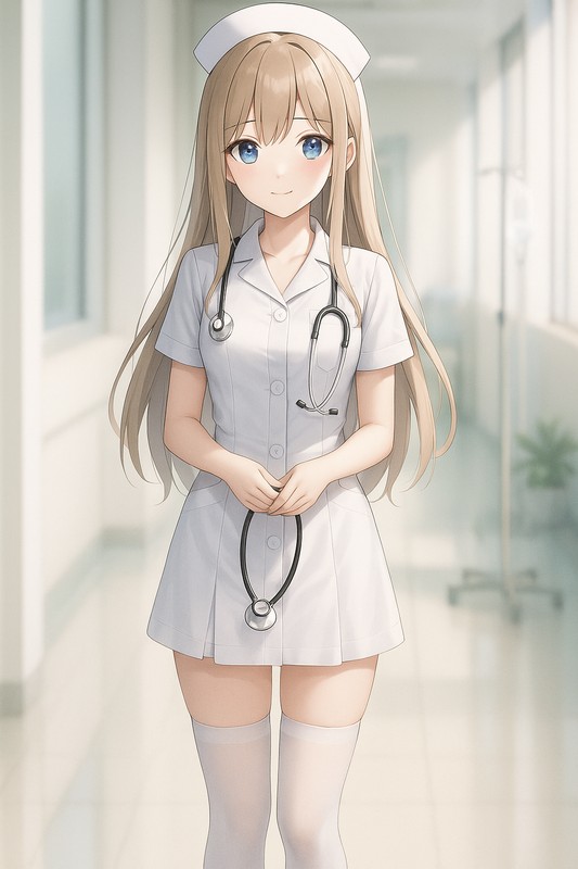 ナースのコスプレのプロンプト紹介|AI画像