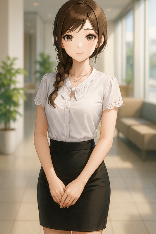 OLのコスプレのプロンプト紹介|AI画像
