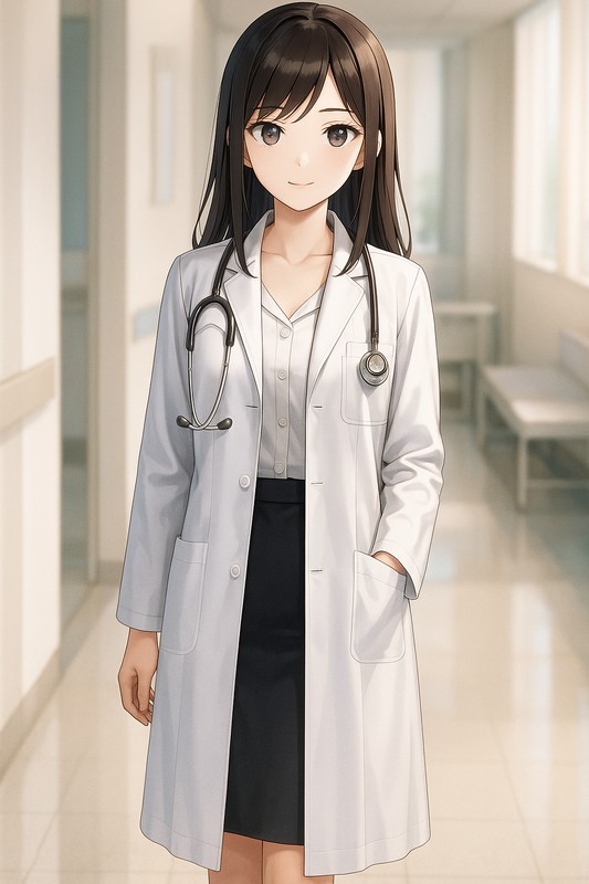 医者のコスプレのプロンプト紹介|AI画像