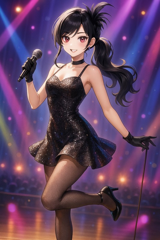 ジャズダンサーのコスプレのプロンプト紹介|AI画像