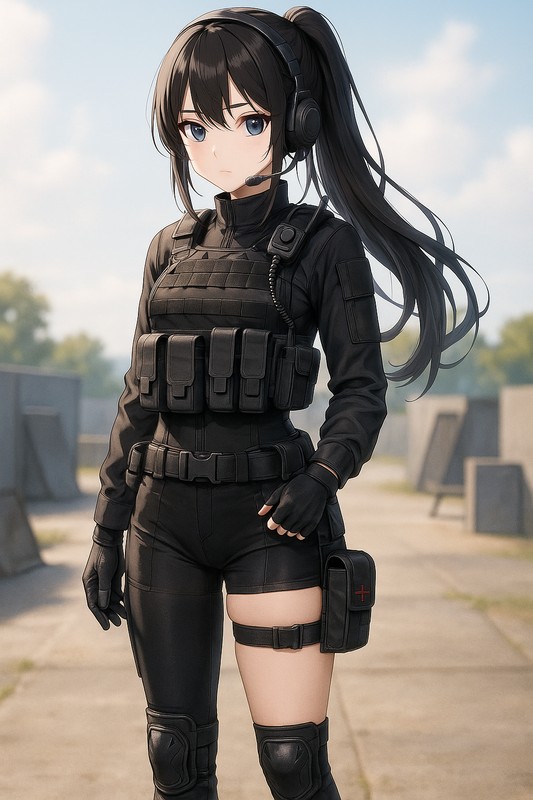 特殊部隊隊員のコスプレのプロンプト紹介|AI画像