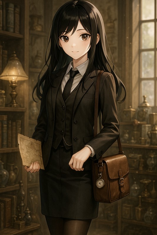 古物商のコスプレのプロンプト紹介|AI画像