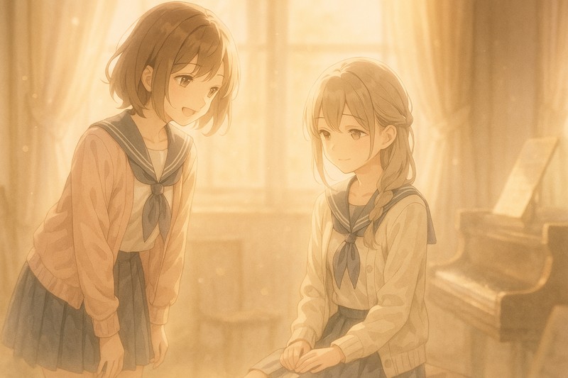 ソフトフォーカスの参考イラスト-1|AI画像で背景をぼかすコツ