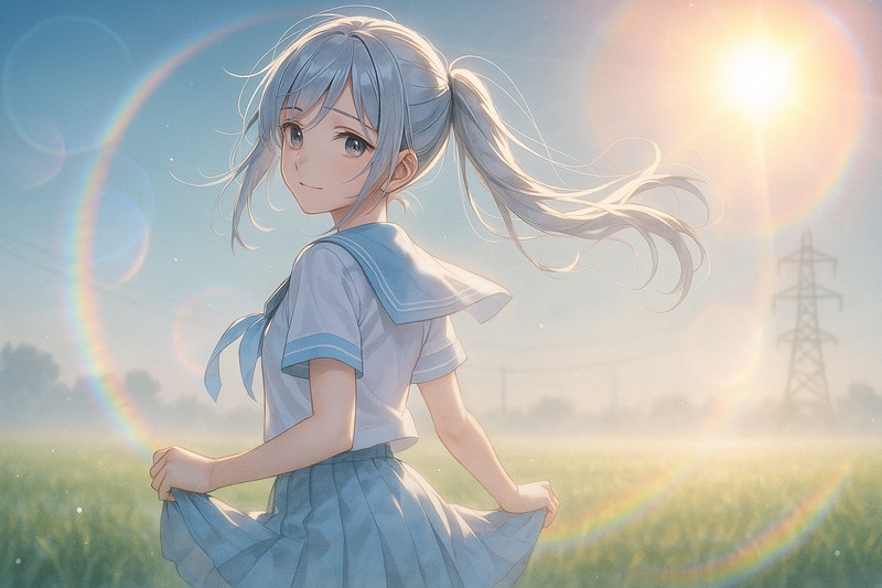 フレア・ハレーションのプロンプトを用いた参考イラスト-1|AI画像