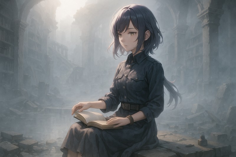 mist・fogのプロンプトを用いたイラスト参考例|AI画像