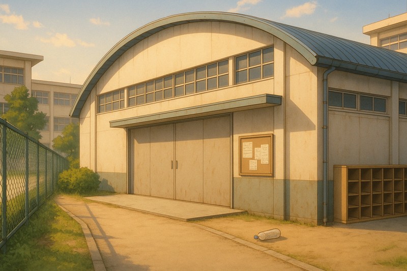 体育館のプロンプト｜画像生成AI用