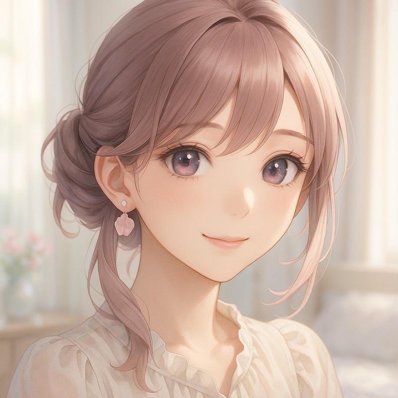 フラワーモチーフのAIイラスト|プロンプト紹介