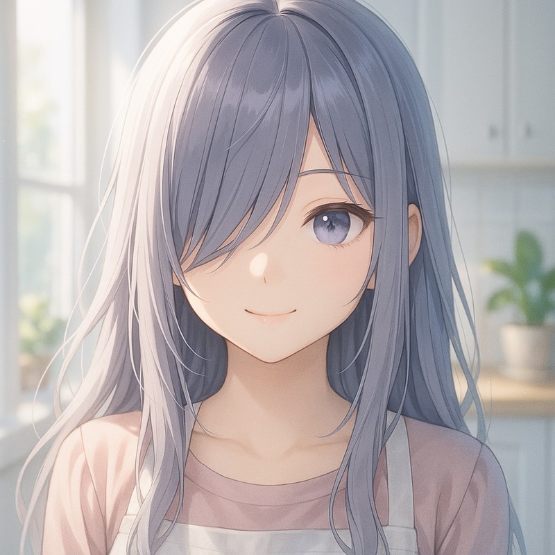 long bangs, 前髪のプロンプト紹介|画像AI