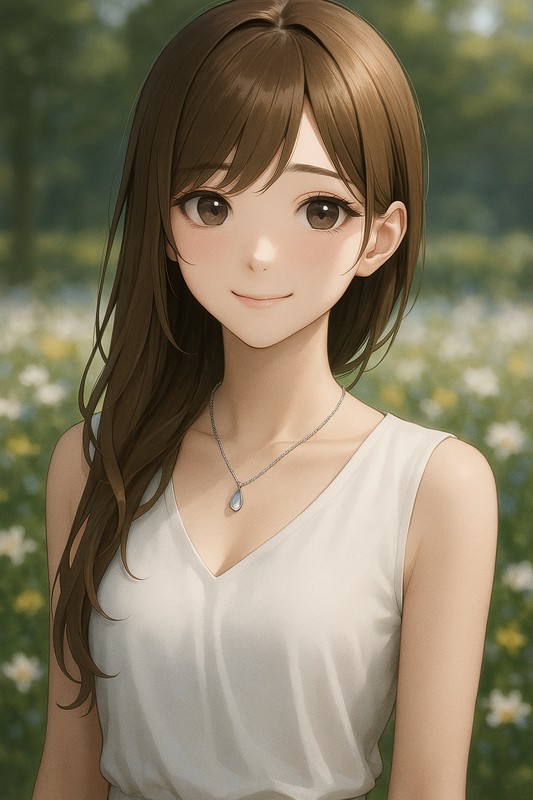 ネックレスのAIイラスト|プロンプト紹介