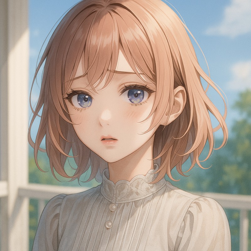 美少女の少し開けた口|AIイラストプロンプト紹介