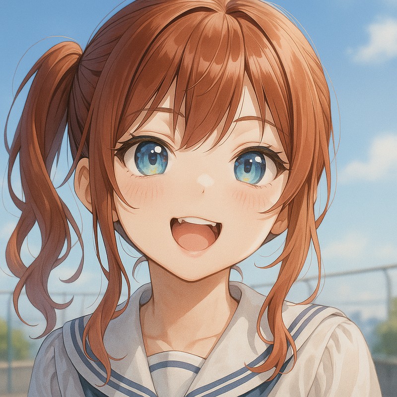 美少女の八重歯(ヤエバ)|AIイラストプロンプト紹介
