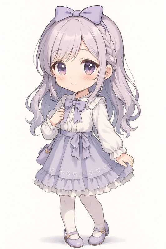 ミニキャラ風ちびキャラ|AIイラストプロンプト紹介
