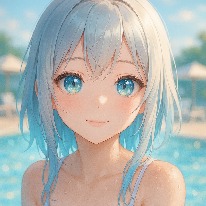 虹彩構造強調のAIイラスト|プロンプト紹介