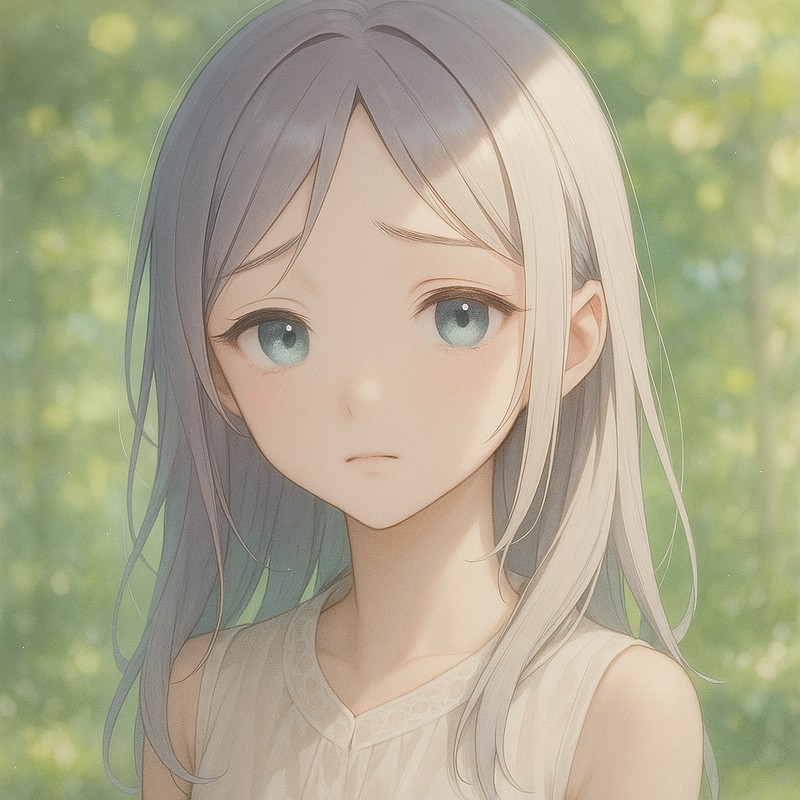 下がり眉のAIイラスト|プロンプト紹介