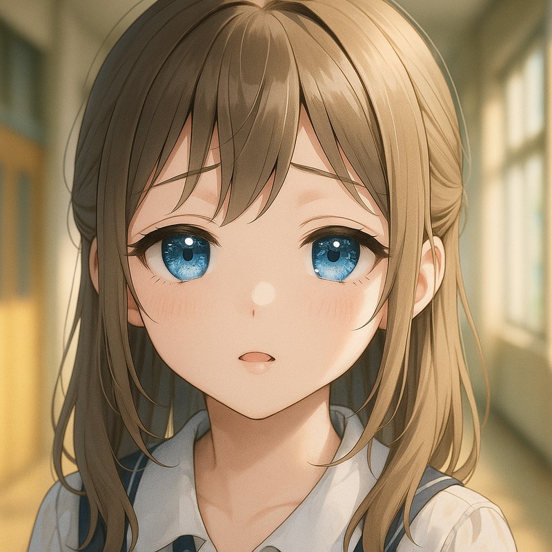 青い瞳のAIイラスト|プロンプト紹介