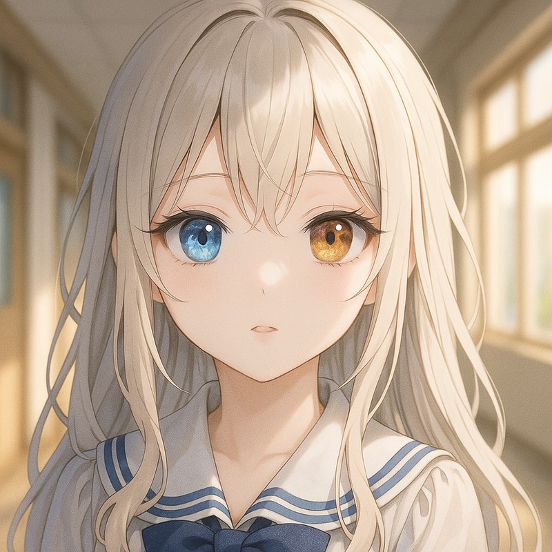 オッドアイのAIイラスト|プロンプト紹介