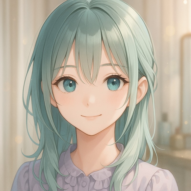 see-through bangs, 前髪のプロンプト紹介|画像AI