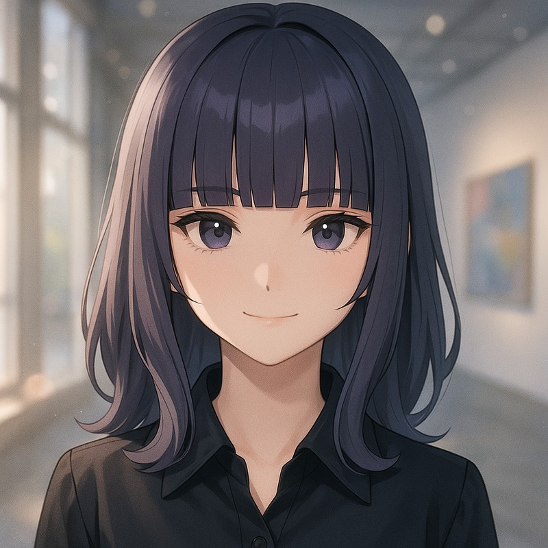 straight bangs, 前髪のプロンプト紹介|画像AI