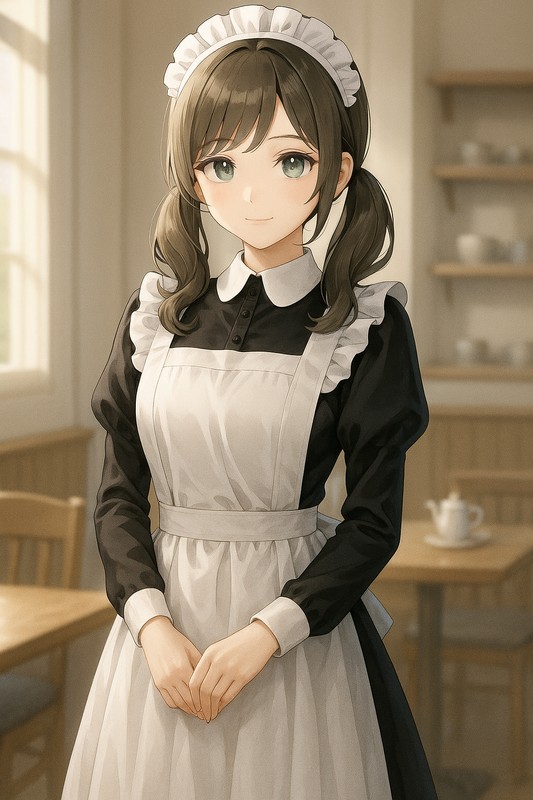 クラシックメイド服|AI画像プロンプト紹介