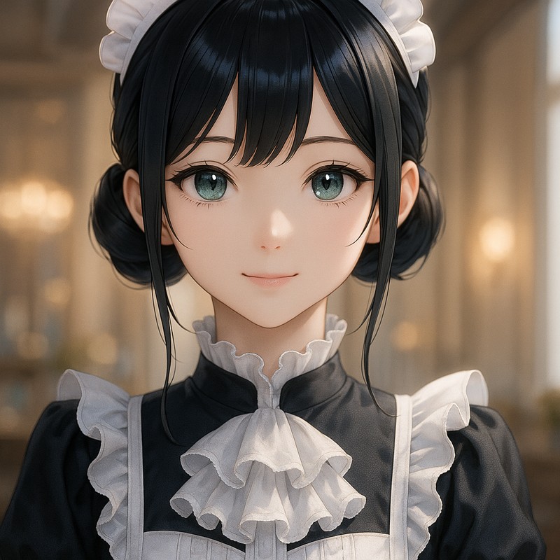 繊細なフリル|AI画像プロンプト紹介