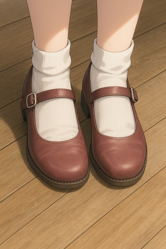 メリージェーン|靴のプロンプト集【画像AI】