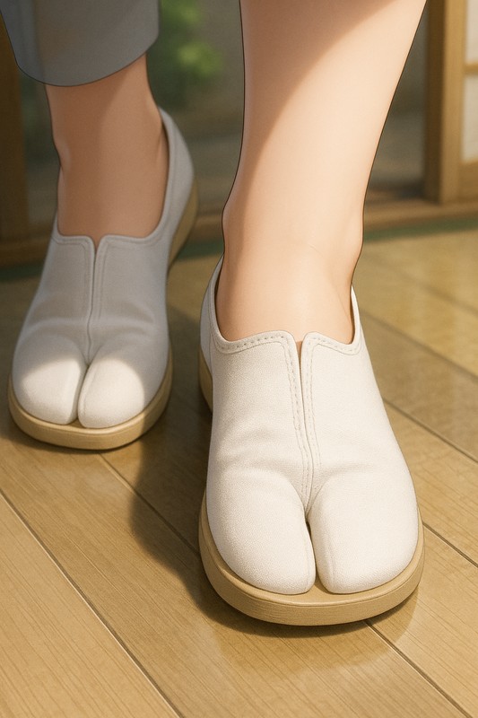 足袋シューズ|靴のプロンプト集【画像AI】