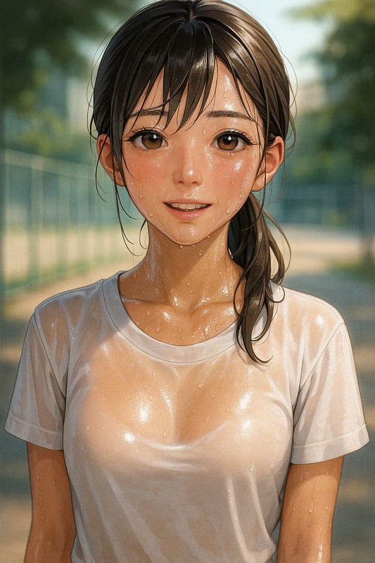 オイリー肌|肌の質感を再現するプロンプト紹介