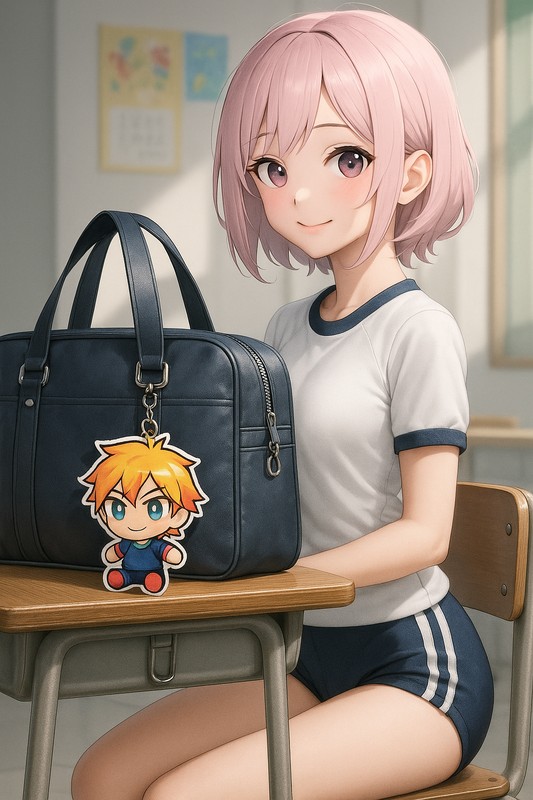 アニメマスコットぬいぐるみのAIイラスト|プロンプト紹介