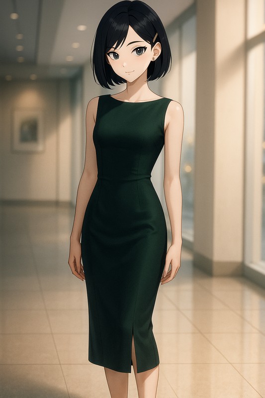 シースドレスの再現プロンプト|AI画像
