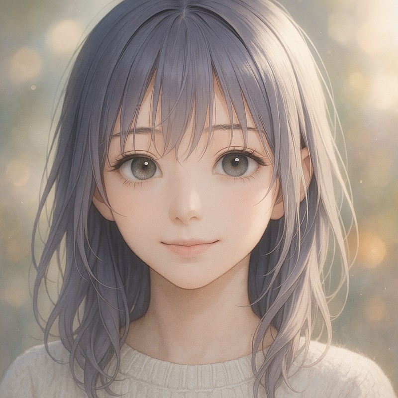 wispy bangs,前髪のプロンプト紹介|画像AI