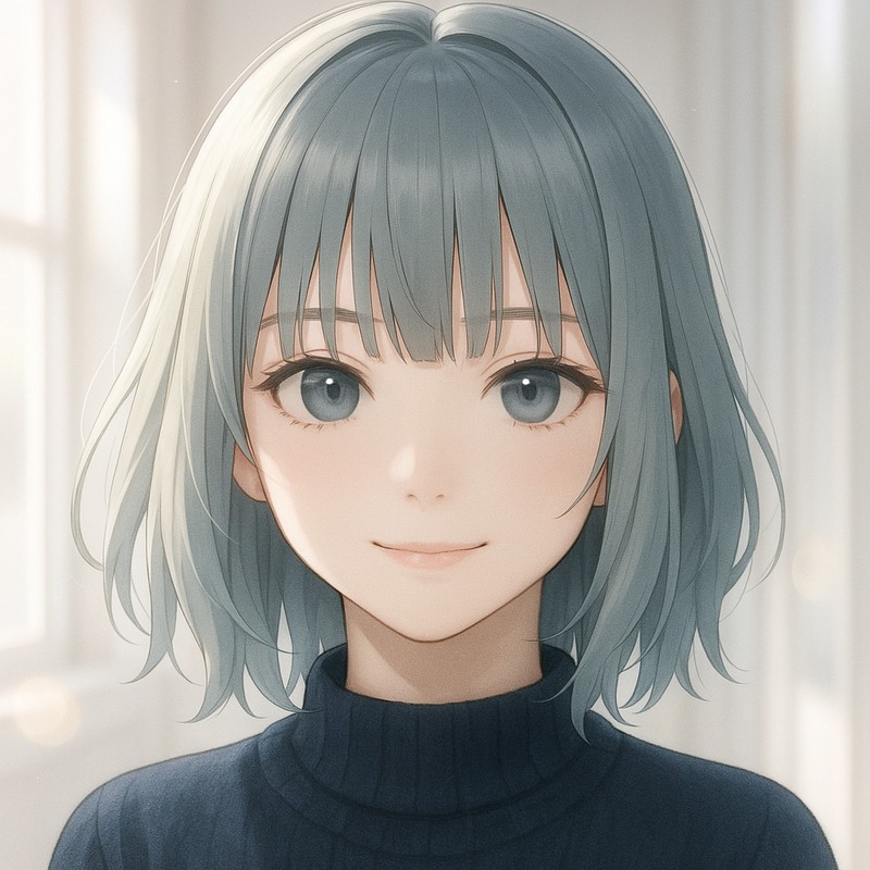cut bangs, 前髪のプロンプト紹介|画像AI