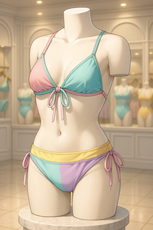 リバーシブルビキニ|AI用水着プロンプト