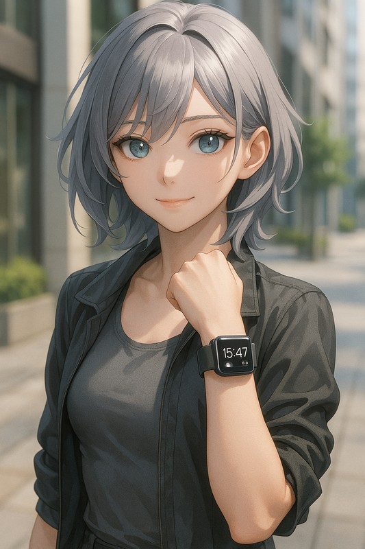 スマートウォッチのAIイラスト|プロンプト紹介
