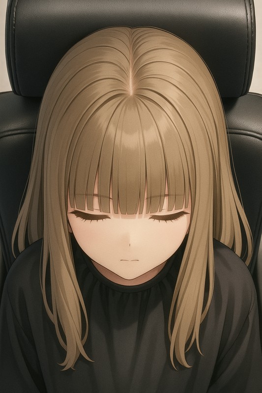 美少女の頭頂部のAIイラスト作例-2|プロンプト紹介