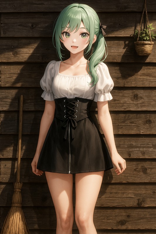 節あり古木の壁のAIイラスト|プロンプト紹介