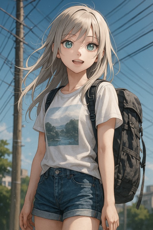 木製の電柱を再現したAIイラスト｜プロンプト紹介