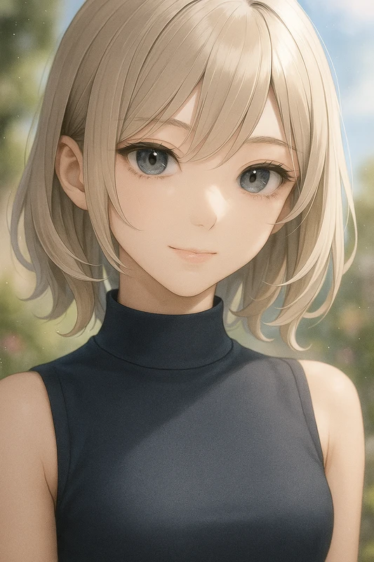 ChatGPT (4o)で生成した服のネックライン部分のイラスト