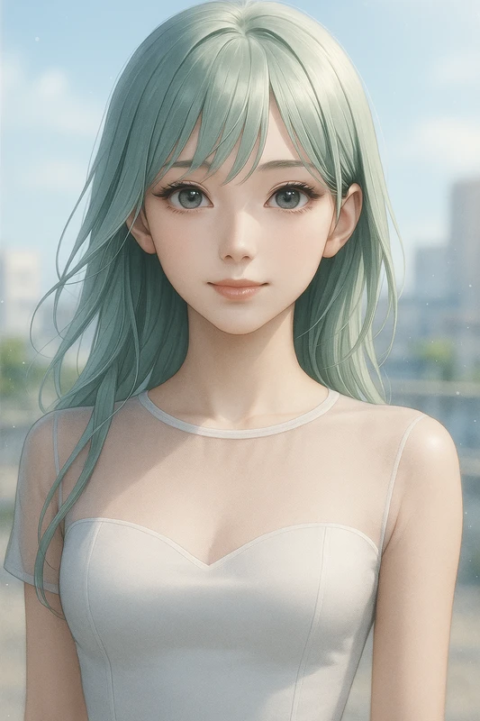 イリュージョンネックを再現したAIイラスト