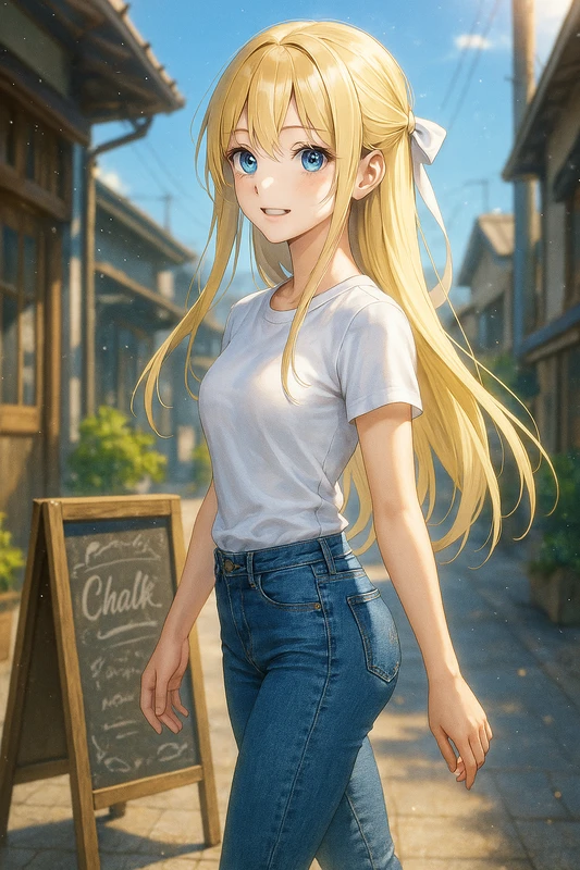 立て看板を再現したAIイラスト｜プロンプト紹介