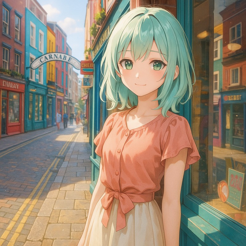 ChatGPTでヨーロッパの街並みを再現したAIイラスト