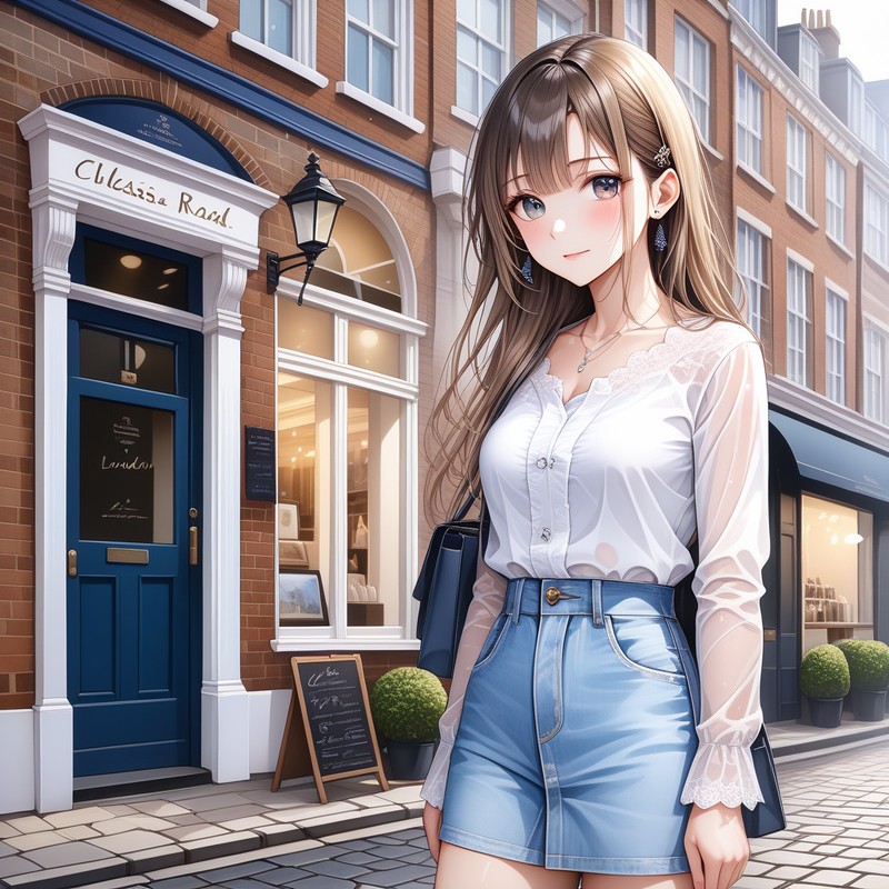 Stable Diffusionでヨーロッパの街並みを再現したAIイラスト