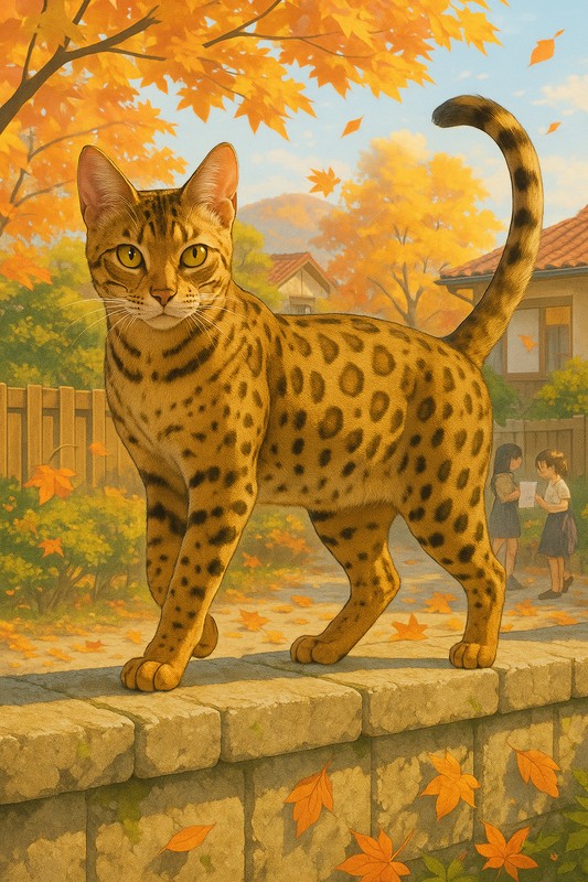 オシキャット(猫)のAIイラスト|再現プロンプト用