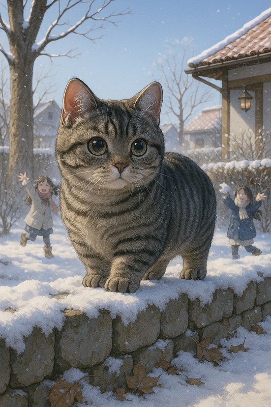 マンチカン(猫)のAIイラスト|再現プロンプト用
