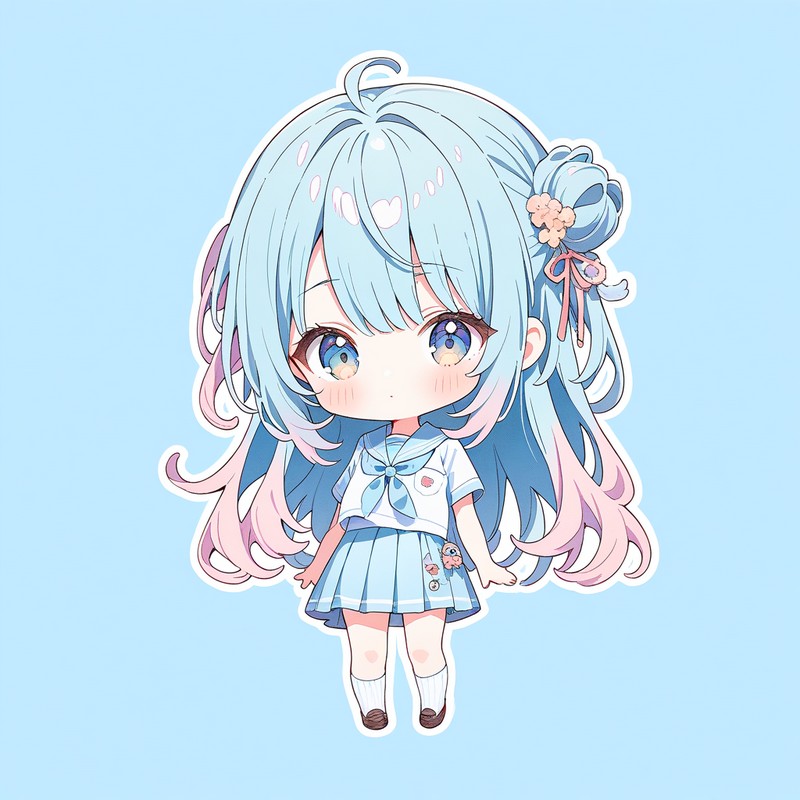 Stable Diffusionで生成したちびキャラ
