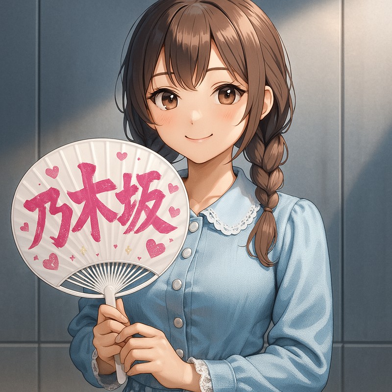 うちわ・応援ボードのAIイラスト|押し活グッズ