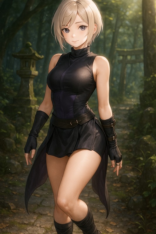 アサシンの服のAIイラスト|プロンプト紹介(ファンタジー)