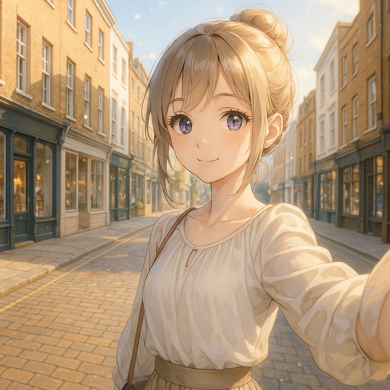 キングス・ロードのAIイラスト|プロンプト紹介・世界の街並み