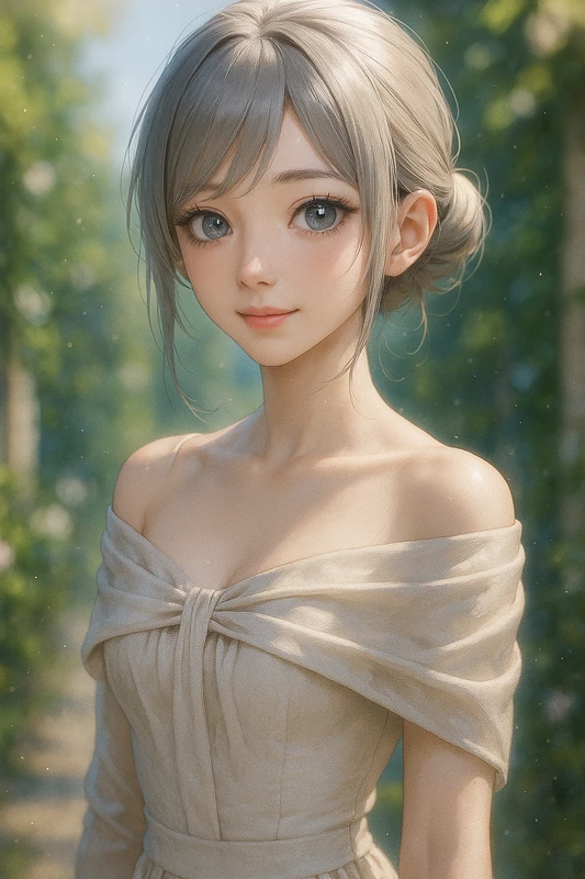 ショルダーラップを再現したAIイラスト