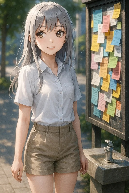 掲示板を再現したAIイラスト｜プロンプト紹介
